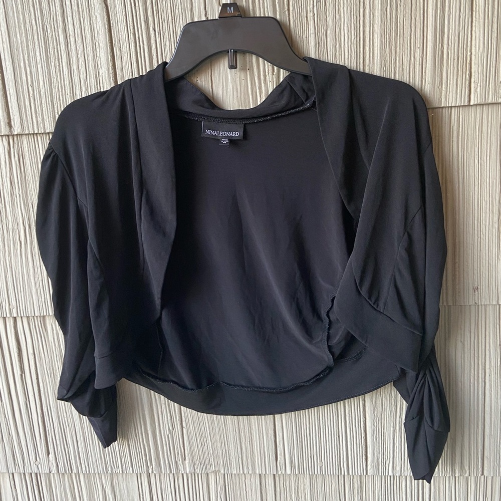 Black wrap shawl